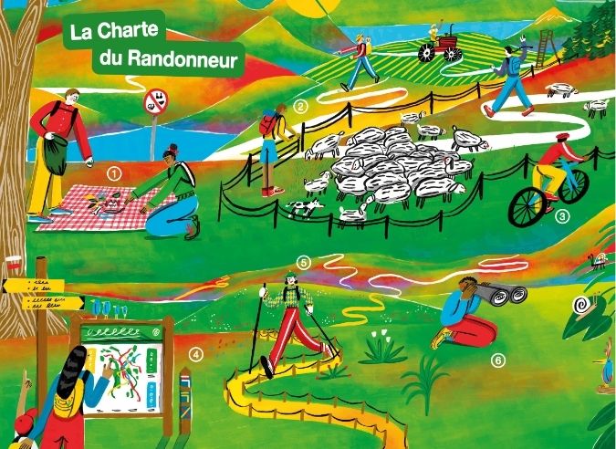 La nouvelle Charte du Randonneur : randonner et préserver l’environnement